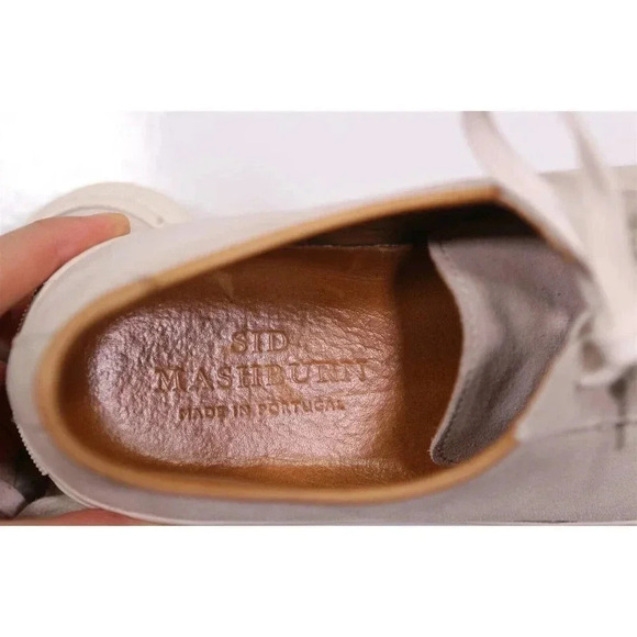 Sid Mashburn Low-Top Lace-Up Beige Suede Sneakers Men's US 7 - Picture 10 of 10